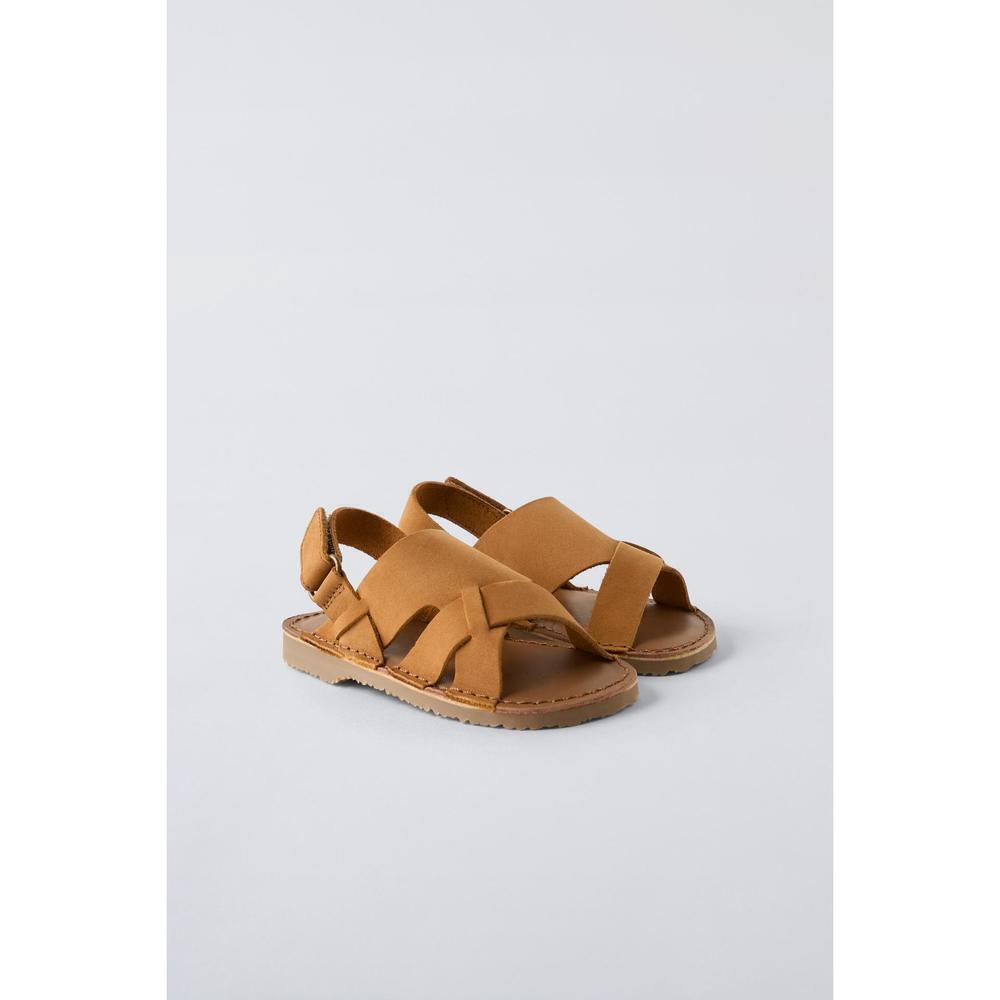 LEATHER SANDALS - Picture 1 of 5